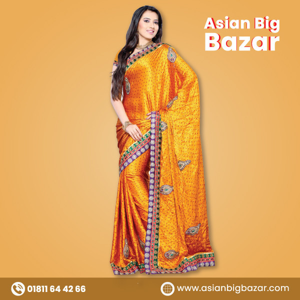 Silk Saree Clothing Woman