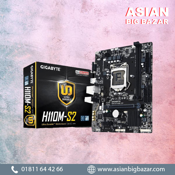 Gigabyte GA-H110M-S2 Micro ATX Motherboard