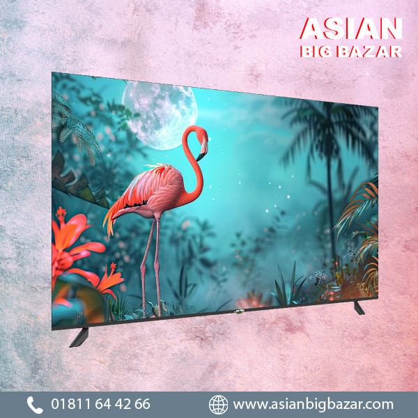 JPE E75F3 75" 4K Voice Control Android Google TV