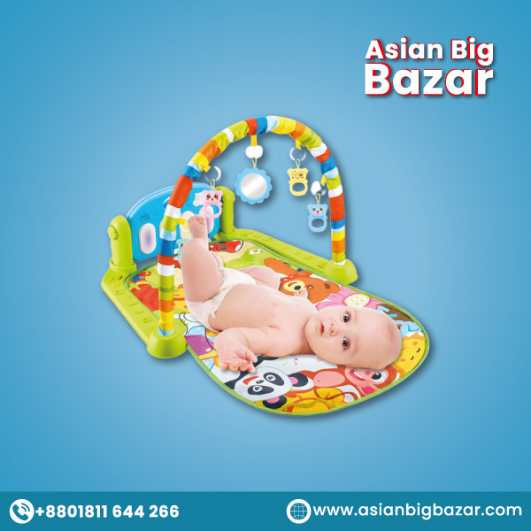 Baby Piano Gym Mat Useful For Fitness Baby Play Mat