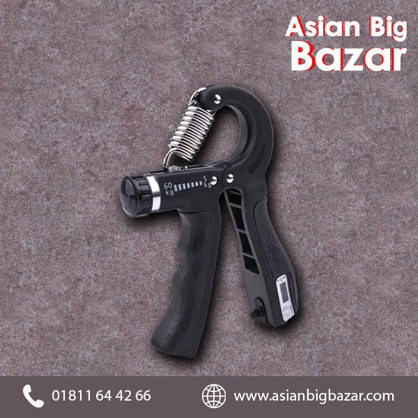 Adjustable Hand Grips Strengthener with Monitor for Enhanced Grip
