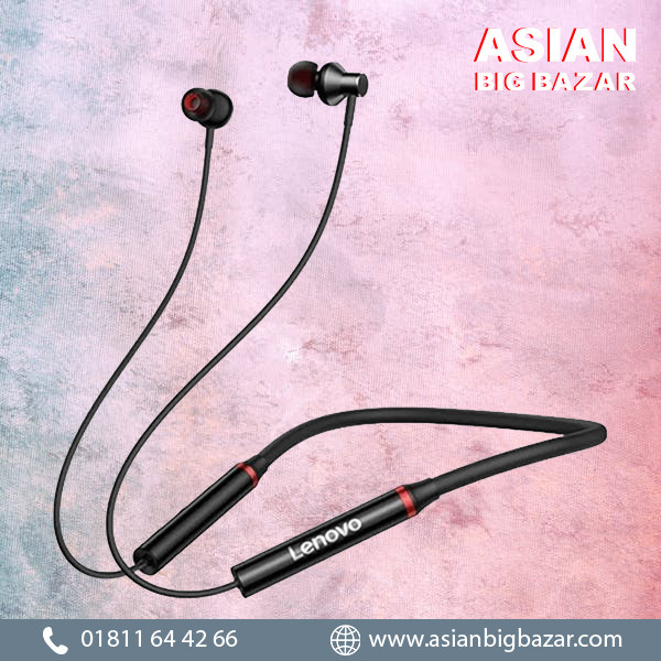 Lenovo HE05X Wireless Neckband Earphone