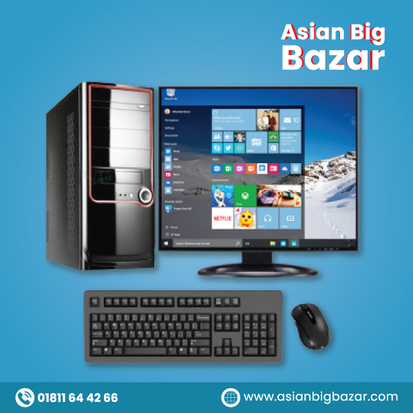 CORE I 5 4TH GEN, 4GB RAM, 1000GB HDD FULL PC