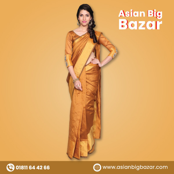 cotton Saree Clothing Woman