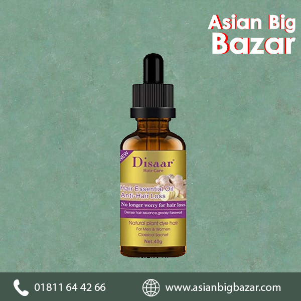 Disaar Hair Care Essential Oil for Anti-Hair Loss Treatment