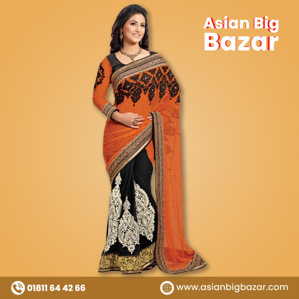 Silk Saree Clothing Woman