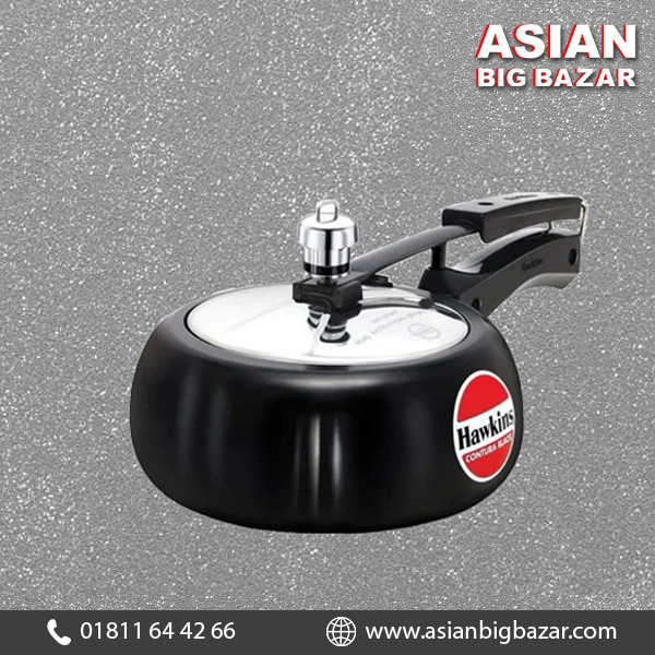 Hawkins Contura BCG3322 Pressure Cooker 2L Compact & Efficient