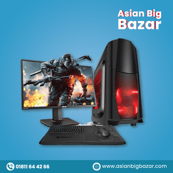 CORE I 7 8TH GEN, 8GB RAM, 2000GB HDD FULL PC